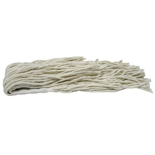 Weiler 75172 #24 Wet Mop Head, 4-Ply Cotton Yarn, - Moutools