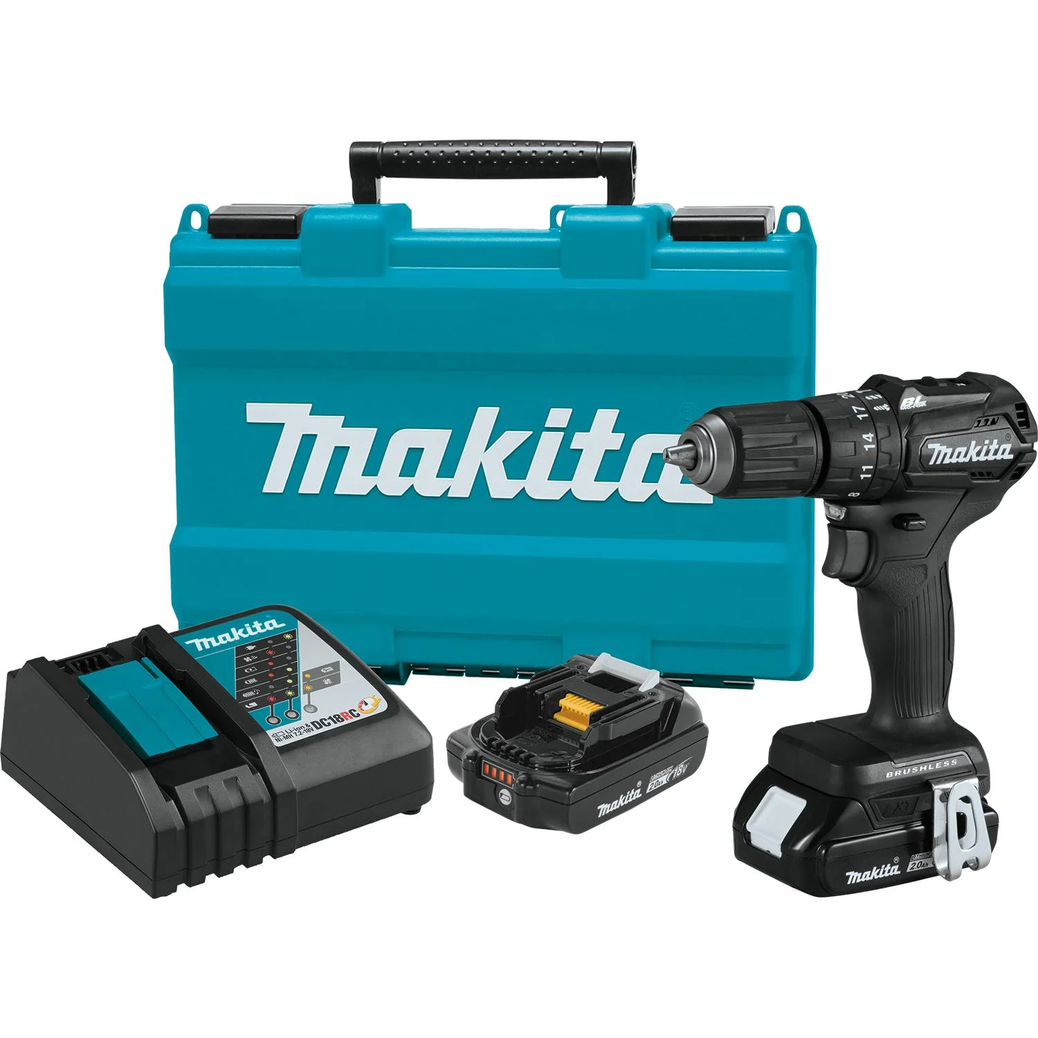 Makita XPH11RB 18V LXT Li‑Ion Sub‑Compact Brushless Cordless 1/2