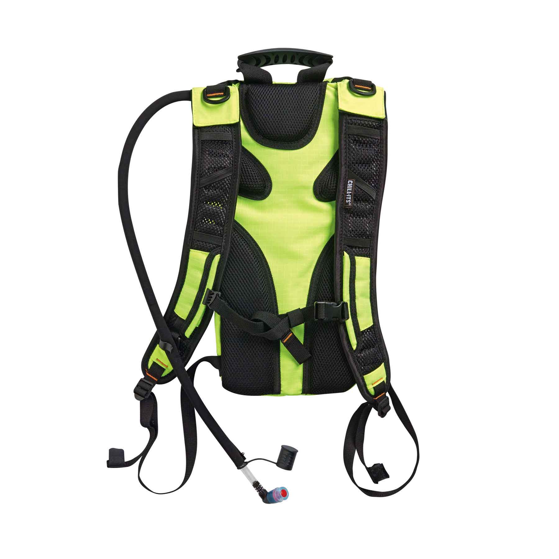 Ergodyne 13162 Chill-Its 5156 Premium Low Profile Hydration Pack, HV Lime - Moutools