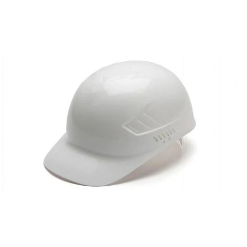Pyramex HP40010 Ridgeline White Bump Caps (16/ Case) - Moutools