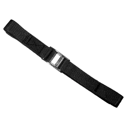 Custom Leather Craft 2WS12 12 foot black tie-down strap - Moutools