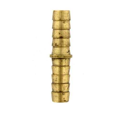 Amflo 602 Brass Splicer Fitting, 3/8 x 3/8