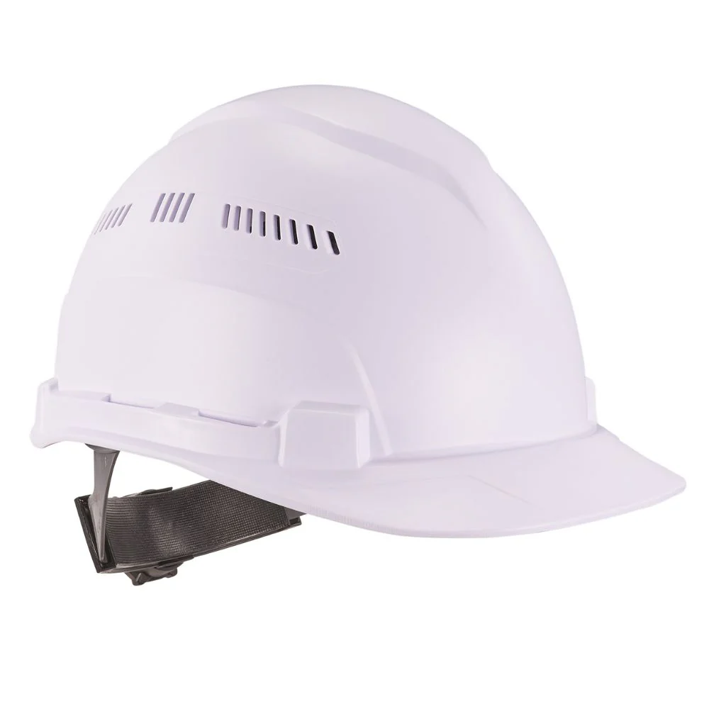 Ergodyne 60223 #8966 White Lightweight Cap-Style Hard Hat Vented Class C - Moutools