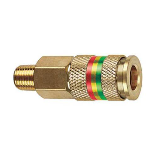 Amflo 13-512 Coupler Plug Combo Male Brass 1/4