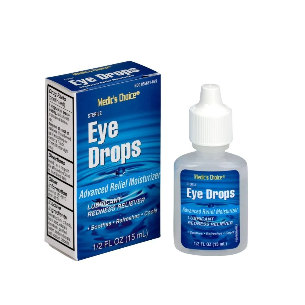 First Aid Only M702 Eye Drops, 1/2 oz. - Moutools