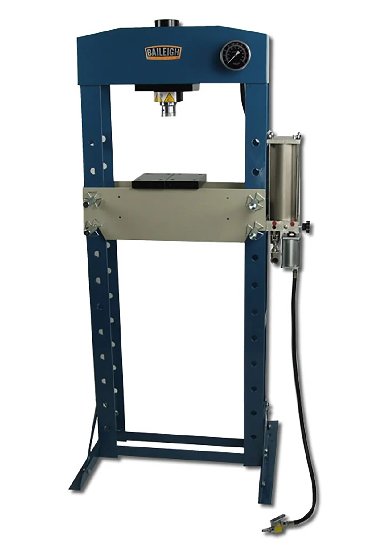 Baileigh Industrial BA9-1004816 Air/Hand Operated H-Frame Shop Press HSP-30A - Moutools