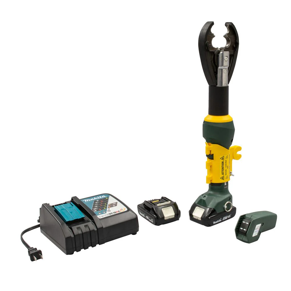 Greenlee EK425LXRDO11 EK425LXR 6 Ton, D3/O Profile Remote Crimper, 2.0Ah Battery, 120V Charger  - Moutools