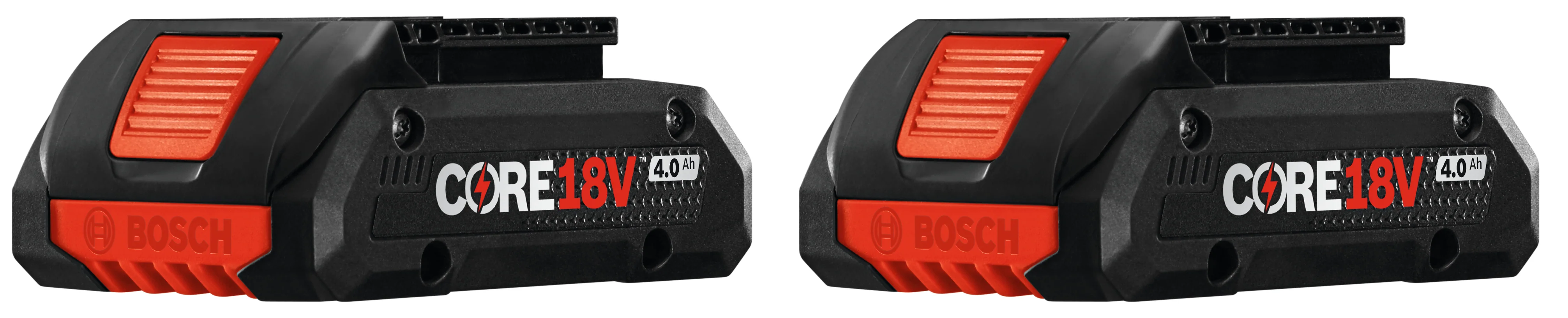Bosch GBA18V40-2PK 18V CORE18V Lithium-Ion 4.0 Ah Compact Batteries 2 Pk - Moutools