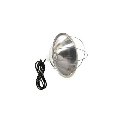 Woods 165 Brooder Lamp with Bulb Guard,10.5 Inch Reflector and 6 Foot Cord (250 Watt, 18/2 SJTW) - Moutools