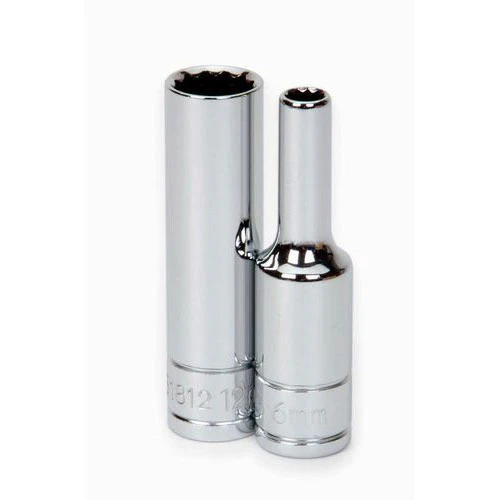 WIlliams JHW31815 Socket, Metric, 3/8 in, 15 mm Deep Length Socket - 12 Point - Moutools