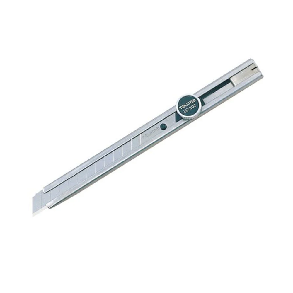 Tajima LC-302 Precision Craft Stainless Steel with Dial Lock Blade, 3 x Endura-Blade - Moutools