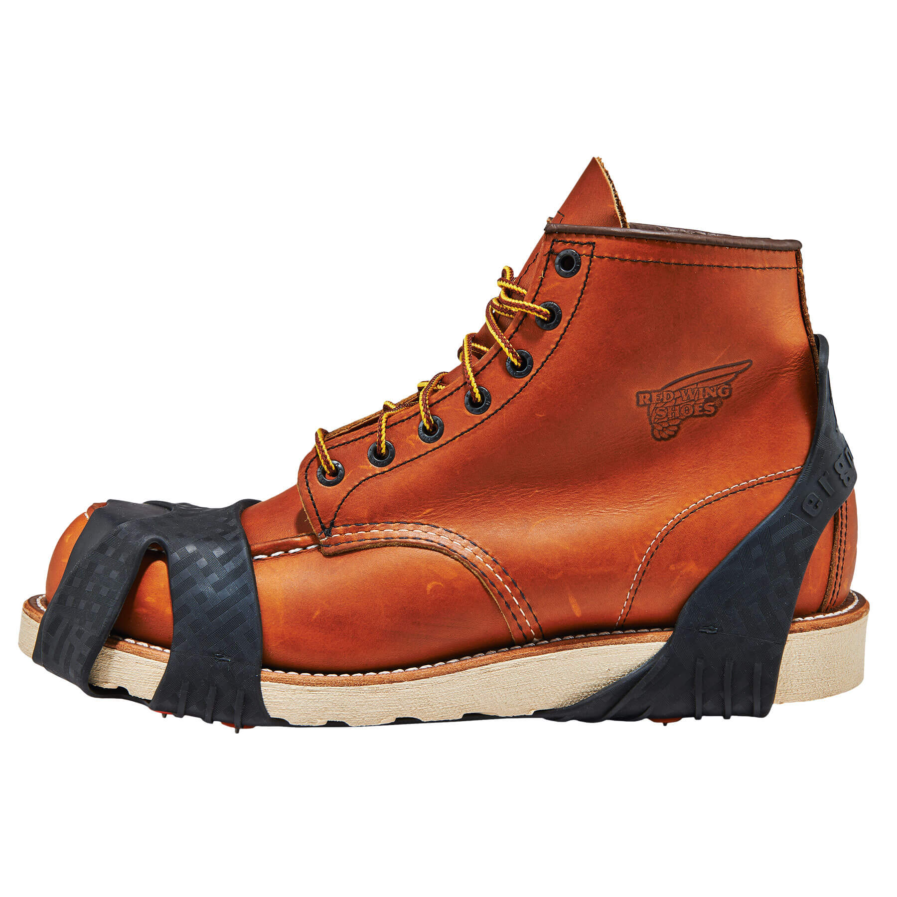 Ergodyne 16733 TREX 6300TC One-Piece Tungsten Carbide Ice Traction Device, Medium, Black - Moutools