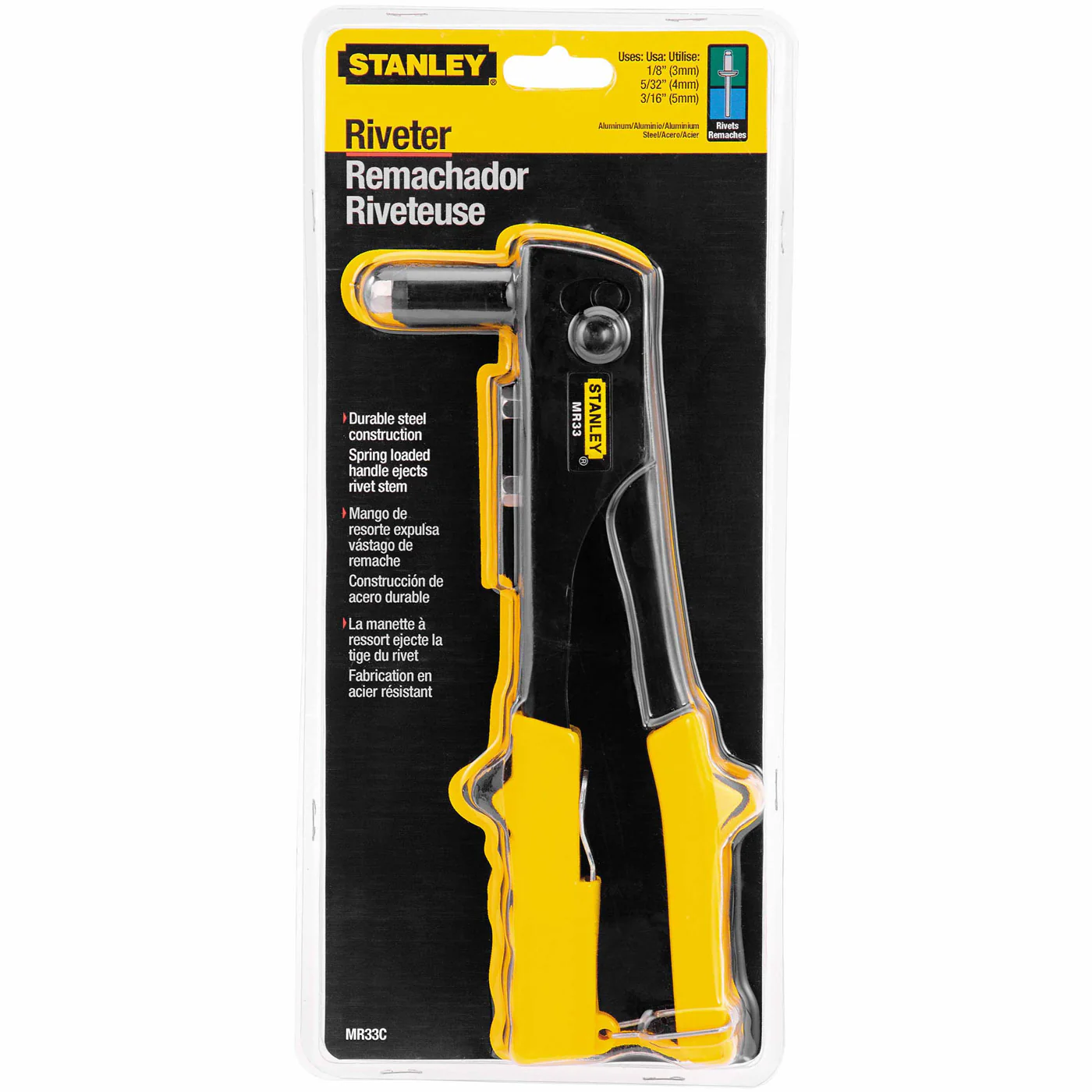 Stanley MR33C Heavy Duty Riveter - Moutools