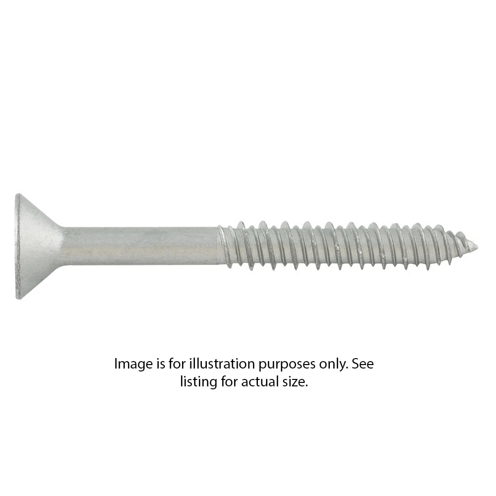 DeWalt DFM5ELG203 UltraCon PFHO 5/16 X 3-Silver Phillips Flat Oversized, Gimlet, Box of 50 - Moutools