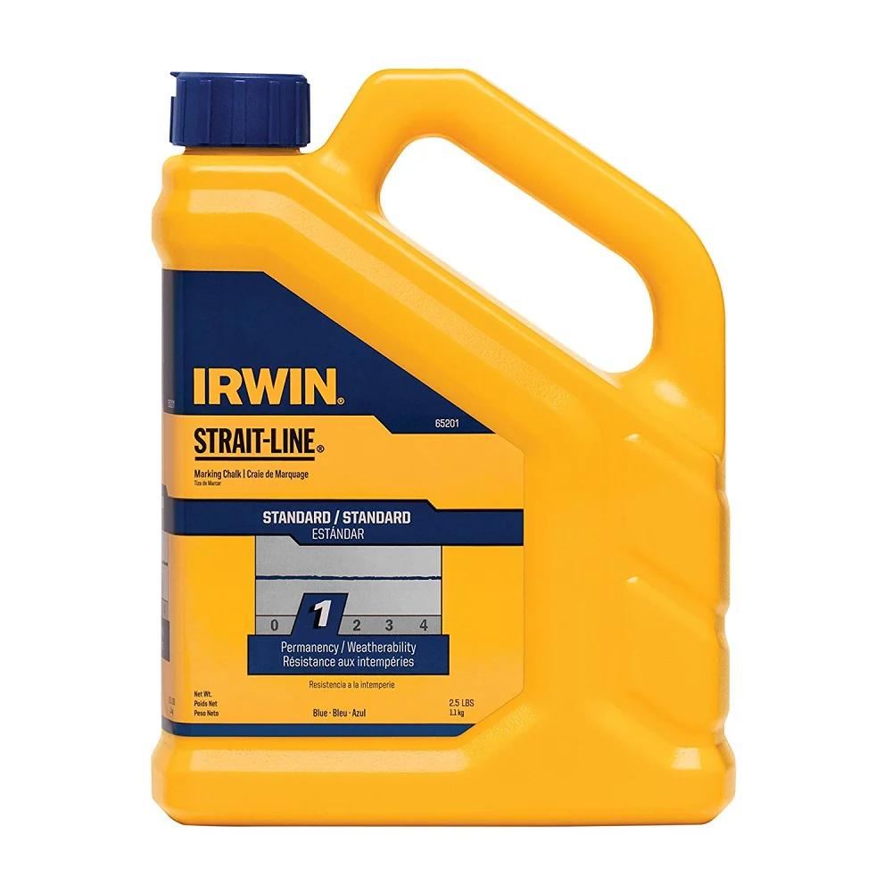 Irwin 65201 2.5 lb Blue Marking Chalk Refill - Moutools
