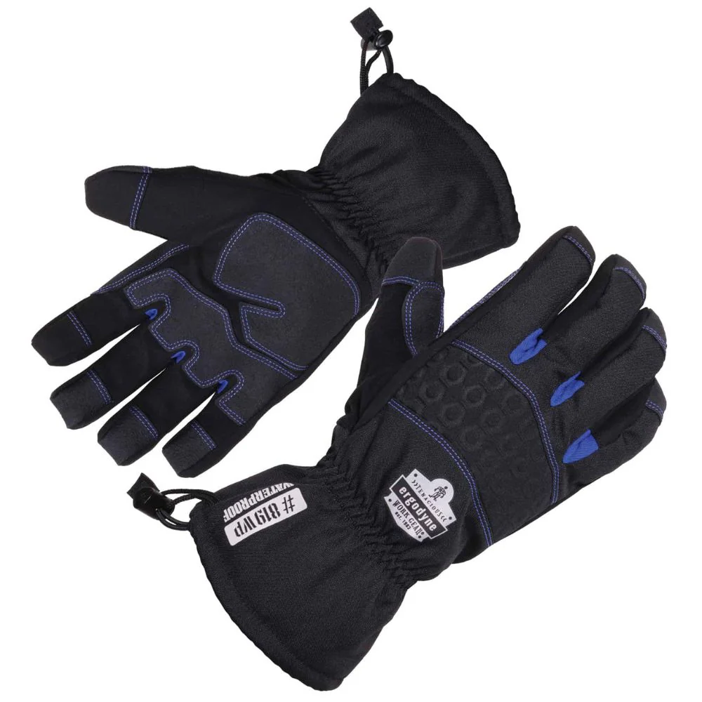 Ergodyne 17613 #819WP M Black Extreme Thermal WP Gloves - Moutools