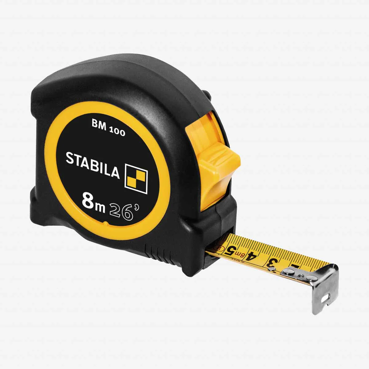 Stabila 30826 8m - 26' Compact Pocket Imperial-Maetric Tape Measure BM 100 - Moutools