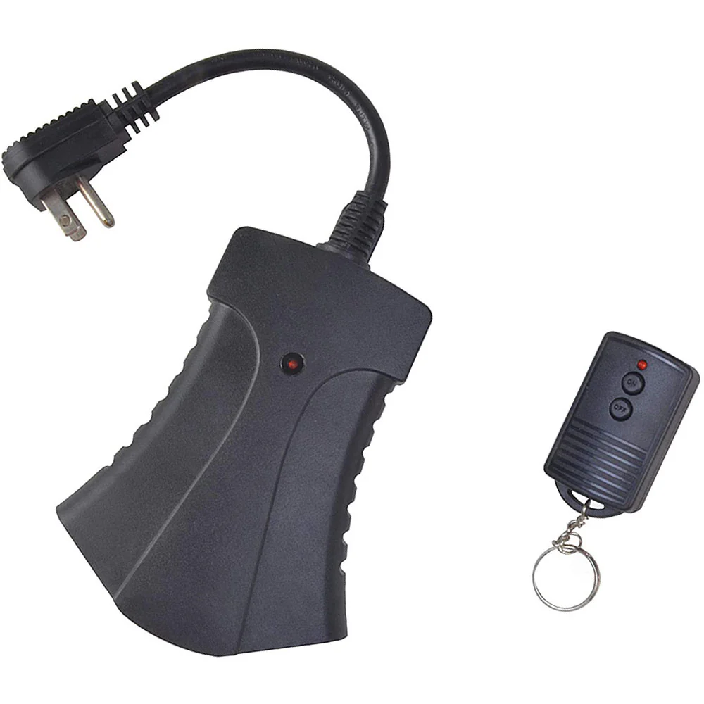 Woods 59748 59748WD Outdoor Plug-In Switch with Wireless Remote Control, 3 Grounded Outlets - Moutools