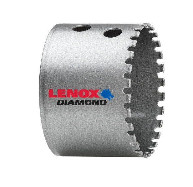 Lenox 1212040DGHS 40 Diamond Grit Hole Saw, 2-1/2-Inch or 63.5mm - Moutools