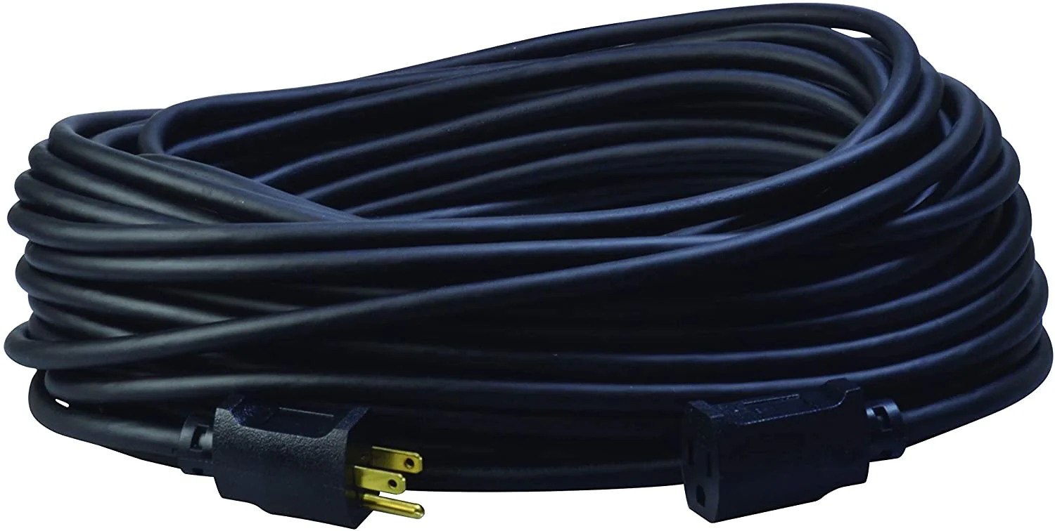 AgriPro 64817201 12/3 SJTOW 100-Foot Heavy Duty 15 Amp Farm/Workshop Extension Cord, Made in Th - Moutools