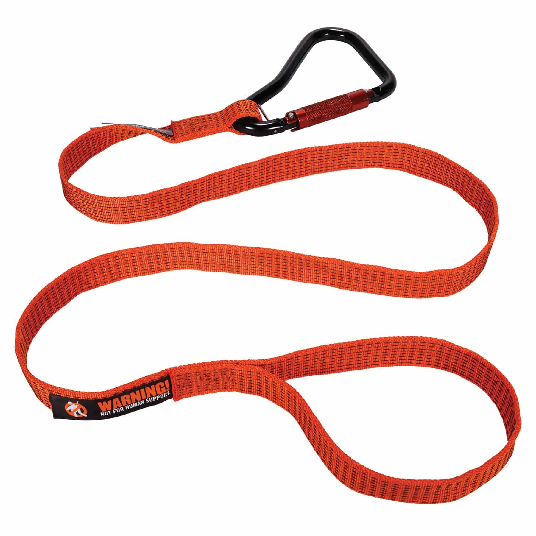 Ergodyne 19148 3148 Standard Orange Lanyard - XL Carabiner + Loop - 80lbs - Moutools
