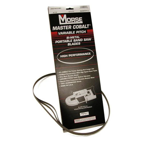 MK Morse ZWEP441418MC Z-WEP Portable Band Saw Blade 14/18T 44-7/8 3-Pk - Moutools