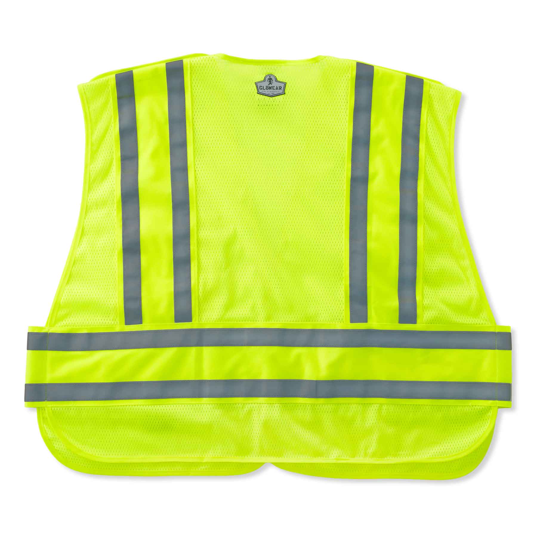 Ergodyne 21367 GloWear 8244PSV Type P Class 2 Expandable Public Safety Vest, 3XL+, HV Lime - Moutools