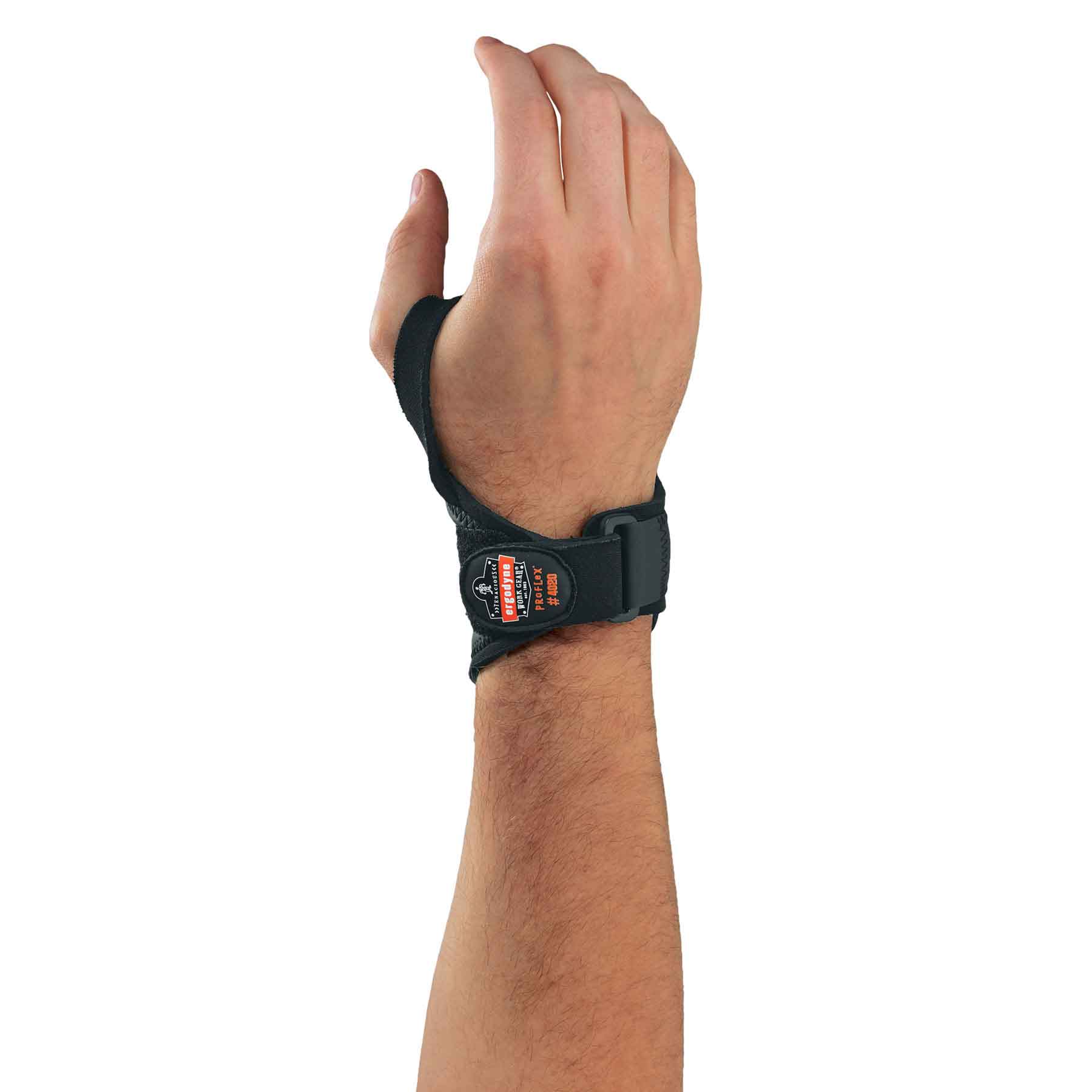 Ergodyne 70244 ProFlex 4020 Wrist Support, Medium, Black - Moutools