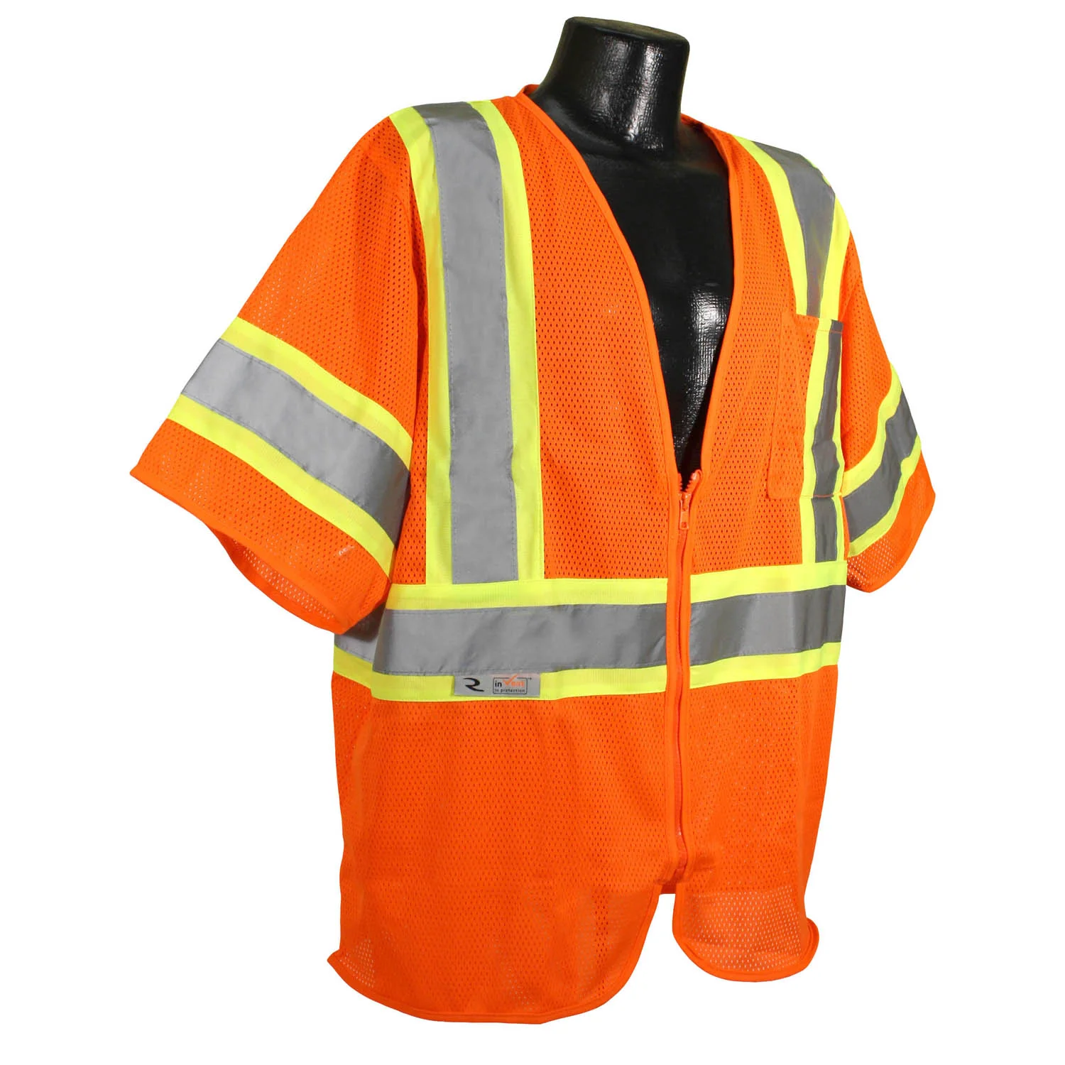 Radians SV22-3ZOM-3X 3XL Class 3 Two Tone Vest - Orange - Moutools