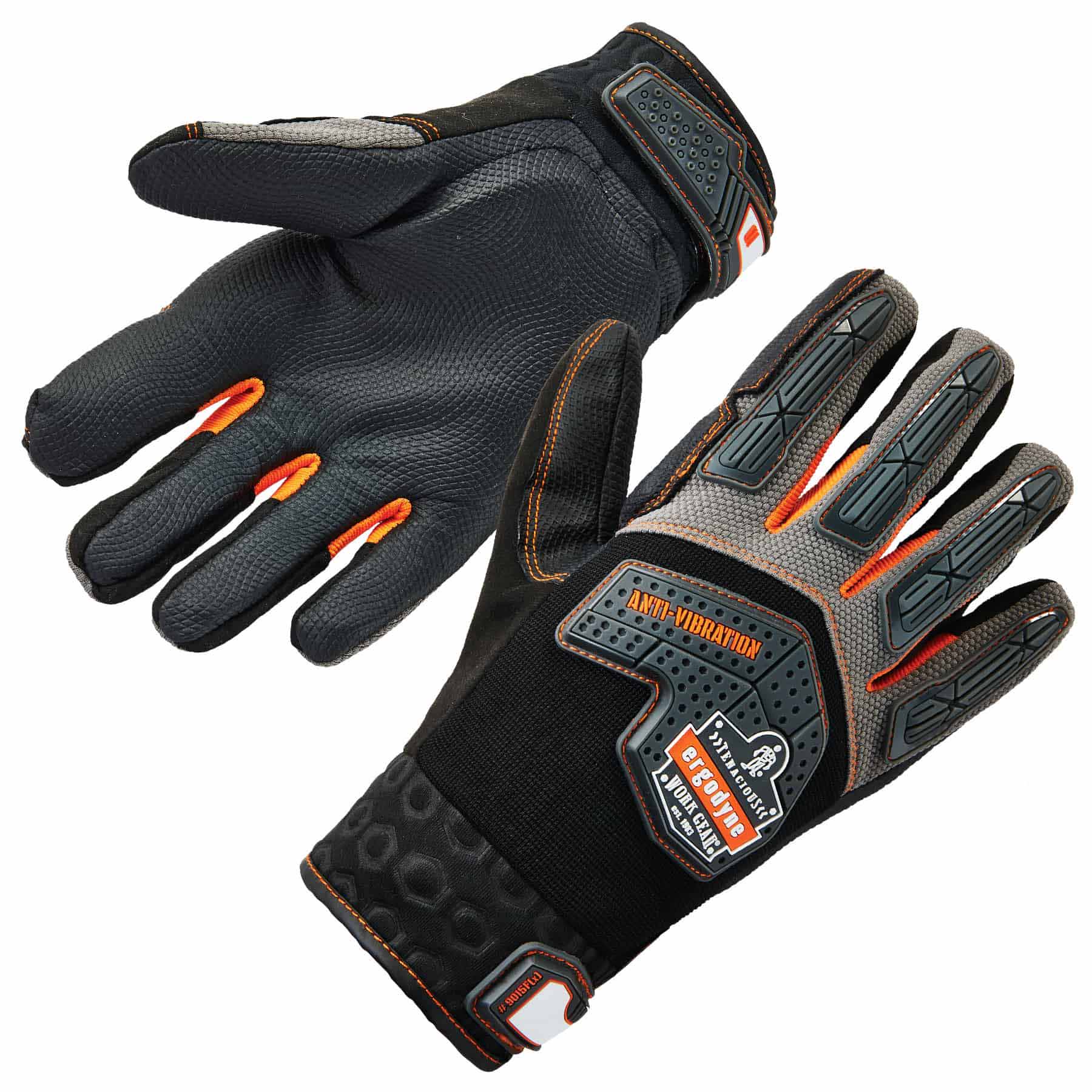 Ergodyne 17305 9015F(x) XL Black Certified AV Gloves + DIR Protection - Moutools