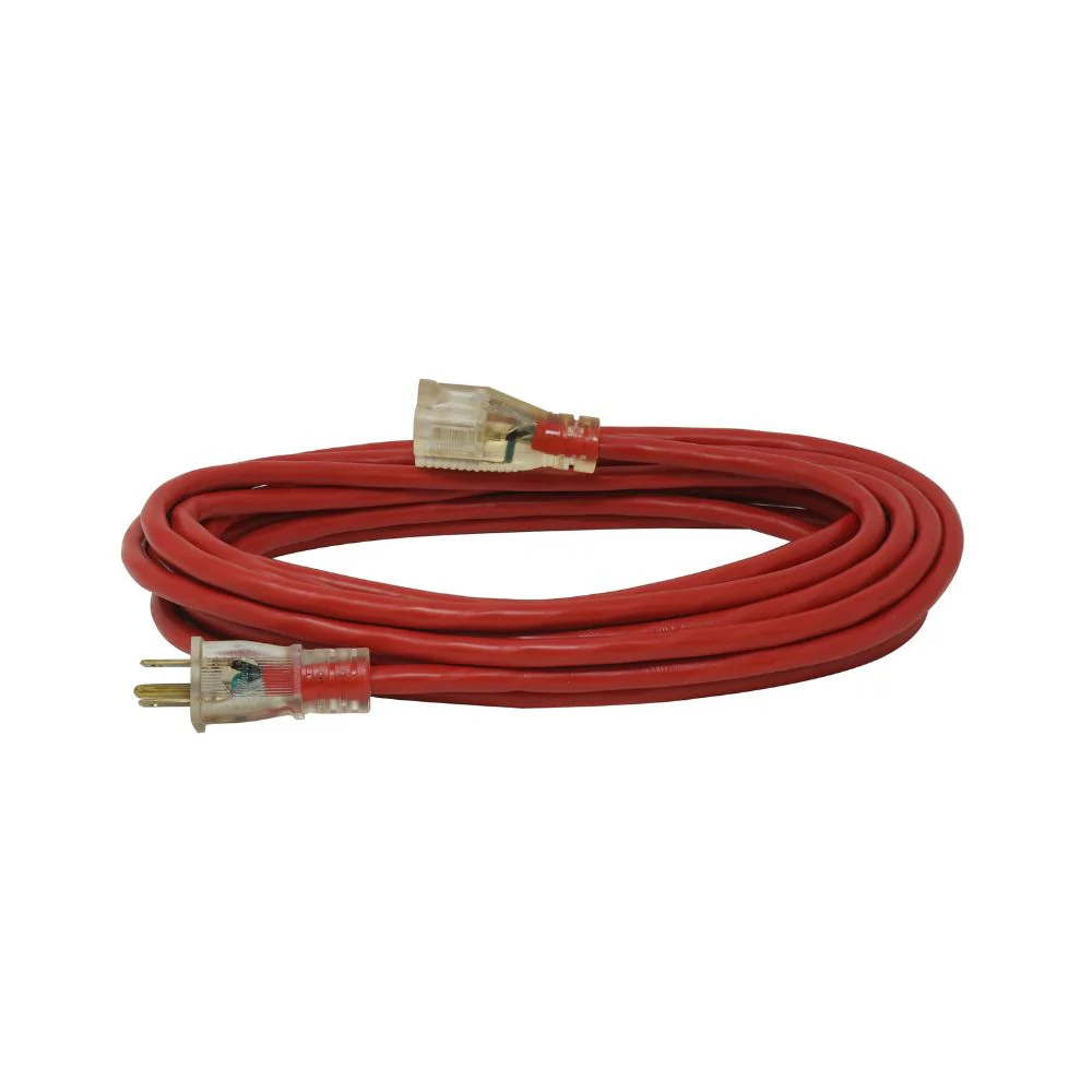 Southwire 26188802 10/3 SJTOW 20A 5-20 PLUG AND RECEPACLE EXTENSION CORD - Moutools