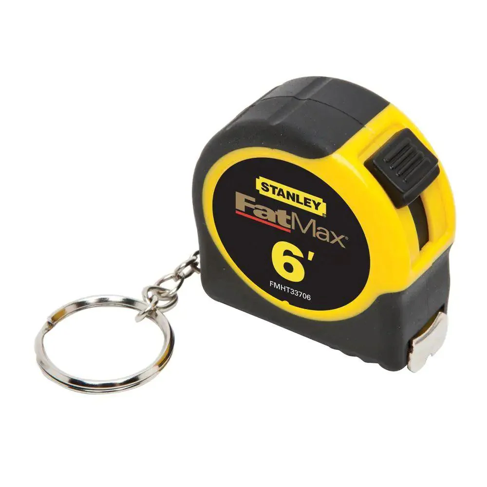 Stanley FMHT33706M FatMax Tape CC 6ft Keychain - Moutools