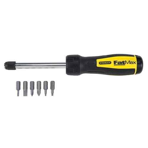 Stanley 69-189 FatMaxRatcheting Multi-Bit Screwdriver - Moutools