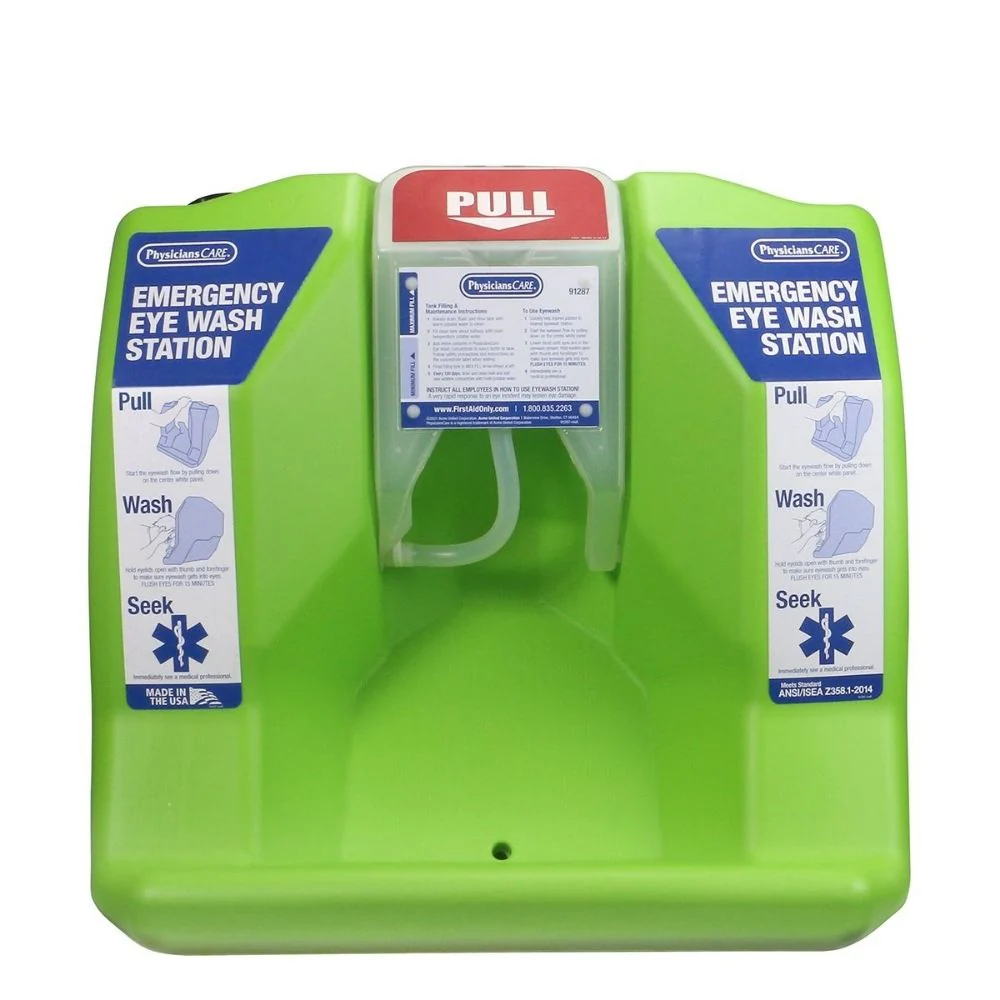 First Aid Only 91287 16-Gallon Gravity Fed Eyewash Station, 16/Pallet - Moutools