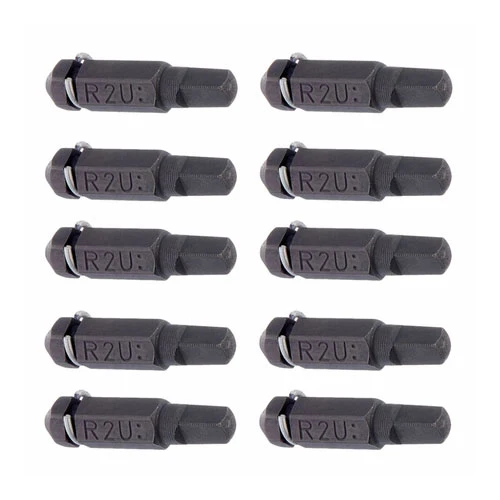 Simpson Anchors BIT2SU-RC10 #2 Undersized Square Drive Bit, 10 Pack - Moutools