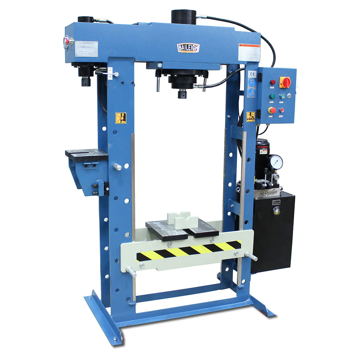 Baileigh Industrial BA9-1019289 Two Station Hydraulic Press HSP-30M-C - Moutools