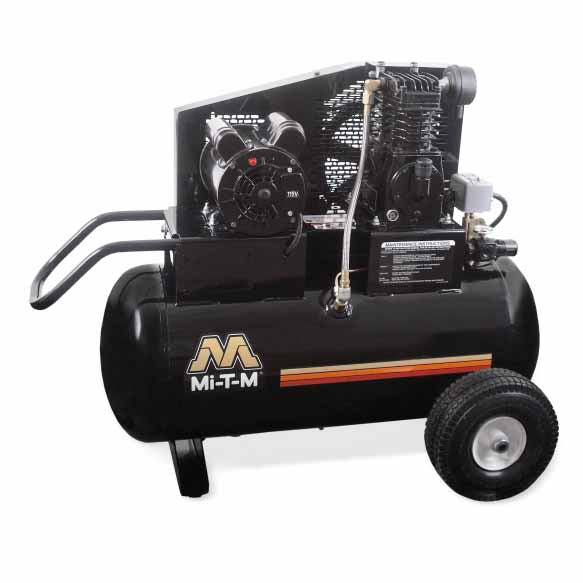 Mi-T-M AM1-PE15-20M 20-Gallon Single Stage Electric Air Compressor - Moutools