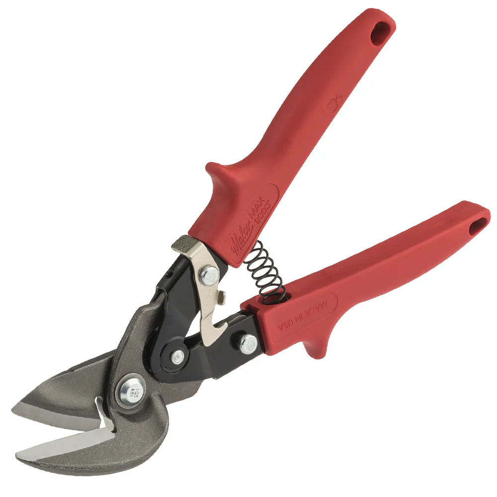 Malco M2006 MAX 2000 Offset Left Cut Snip - Red - Moutools