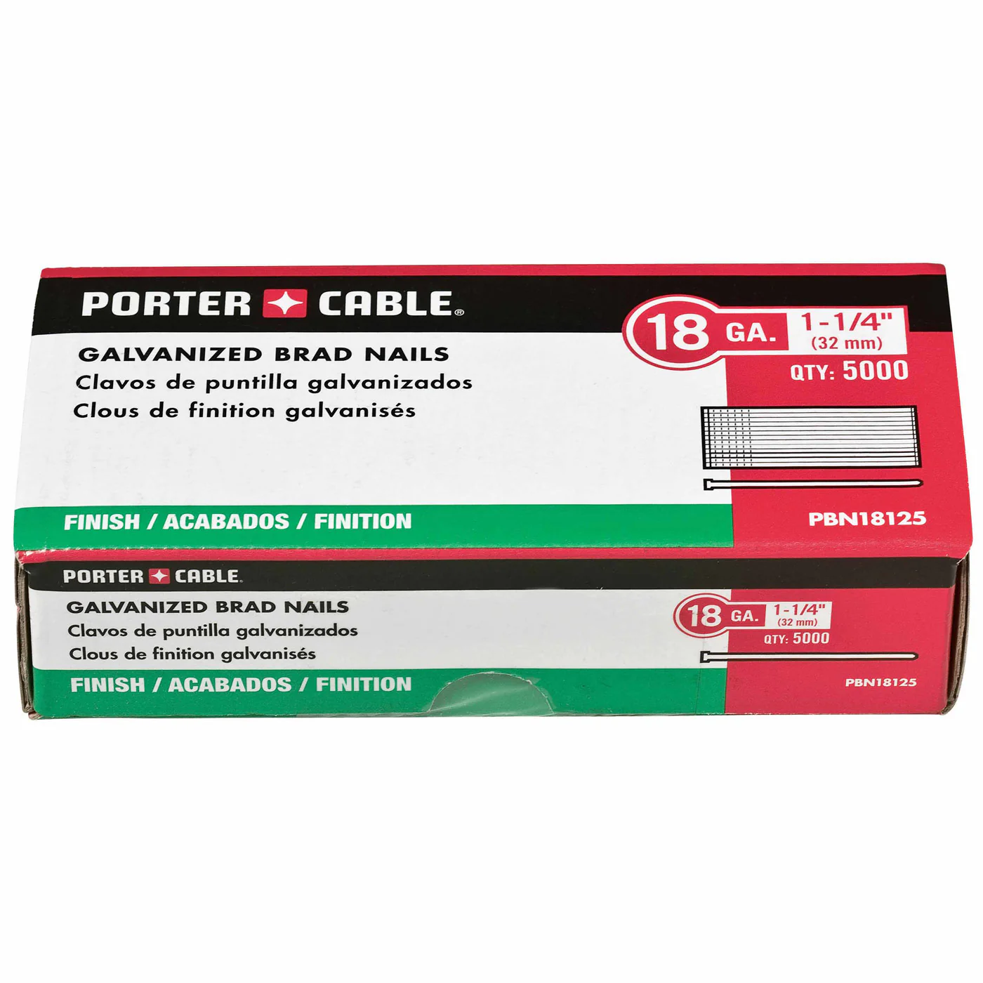Porter Cable PBN18125 18 Ga Brad Nail 1-1/4