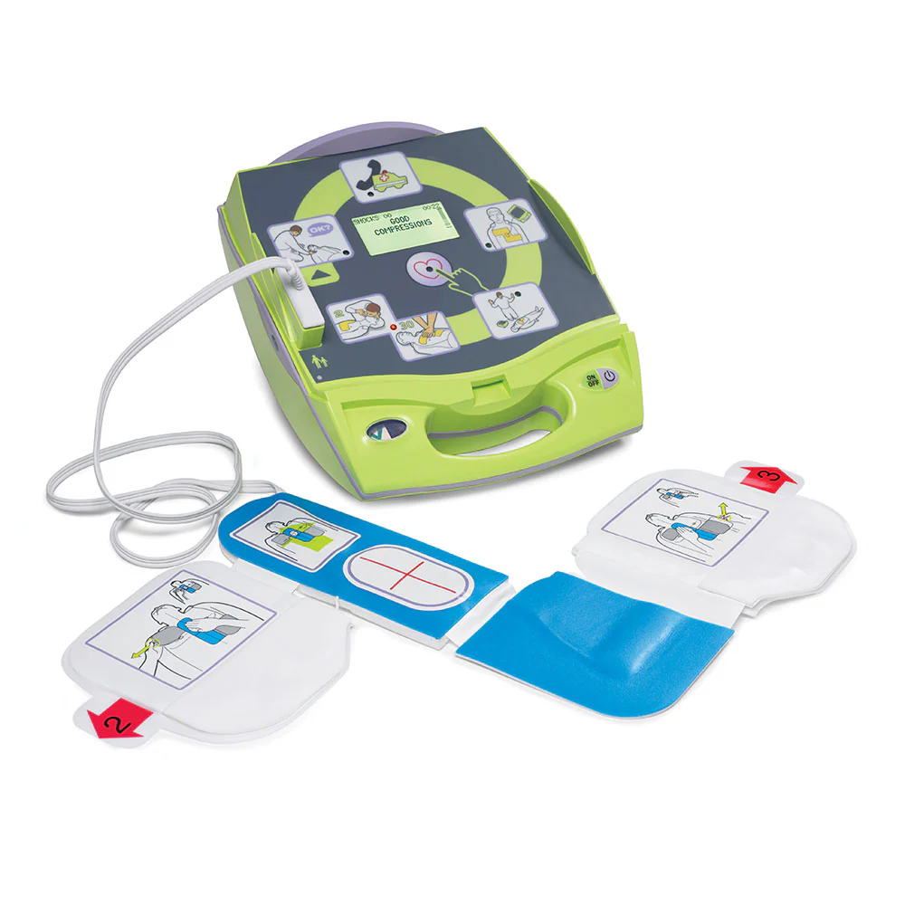 Zoll 8000-004011-01 Fully Automatic AED Plus Package w/PlusTrac Professional5 - Moutools