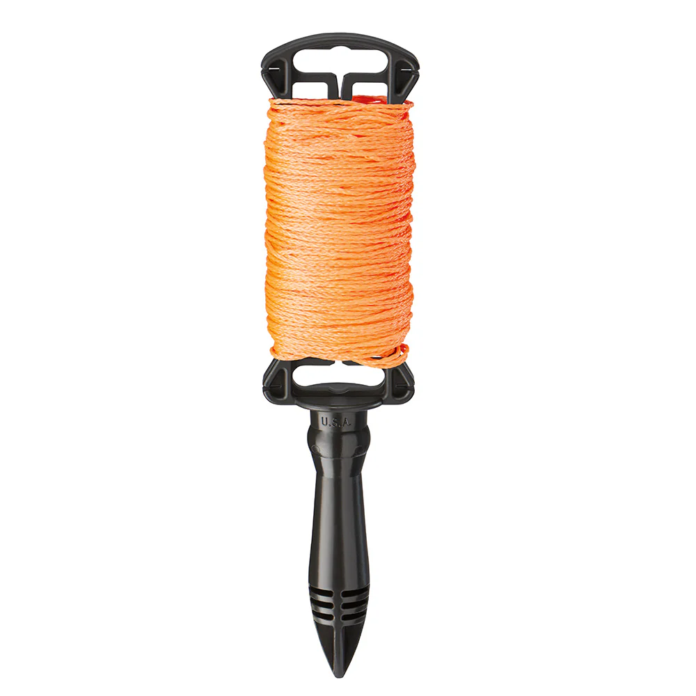 Empire Level 39-250OR 250' Orange Braided Line w/Reel - Moutools