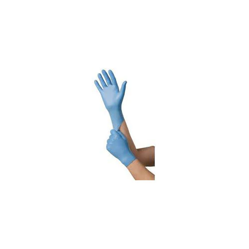 Ambitex 0010696 NLG400 Blue Select Nitrile Exam Gloves, Large, 100 gloves/50 pair - Moutools
