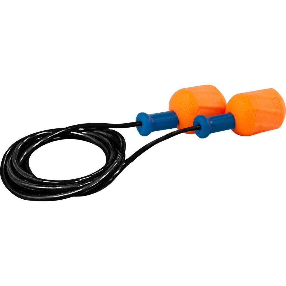 PIP 267-HPF610C Disposable Soft Polyurethane Foam Corded Ear Plugs - NRR 30 - Moutools