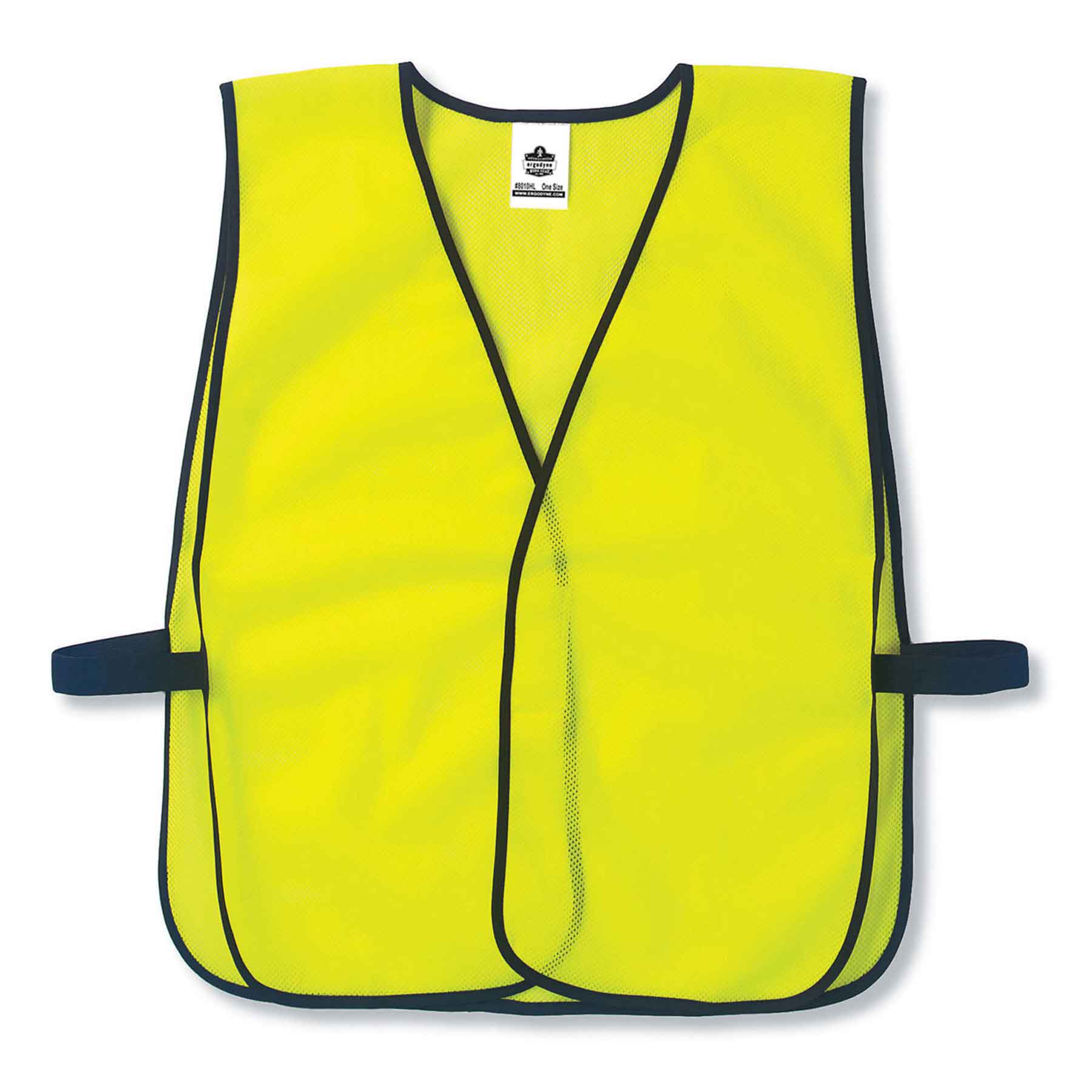 Ergodyne 20020 GloWear 8010HL Non-Certified Economy Vest, HV Lime - Moutools