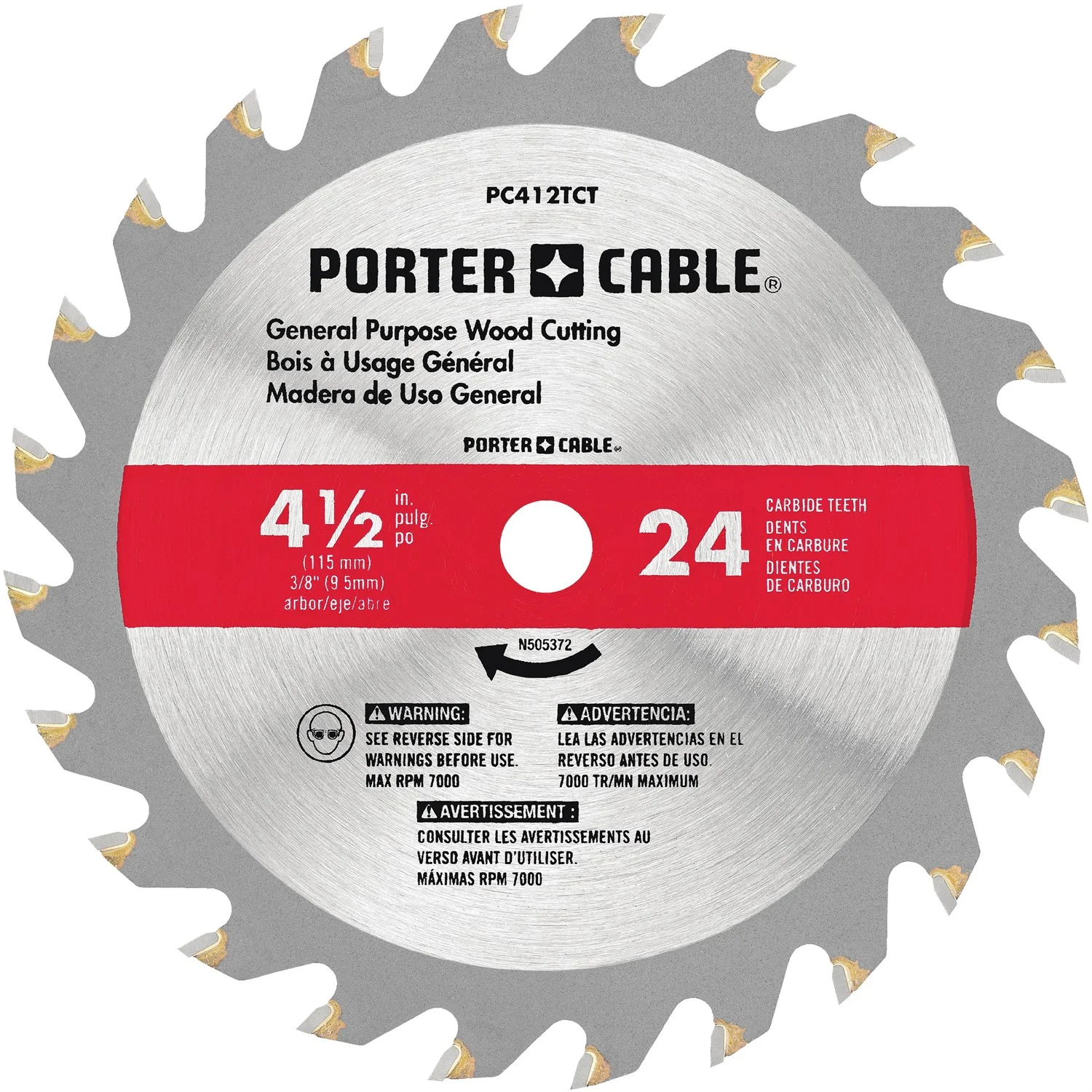 Porter Cable PC412TCT 4-1/2