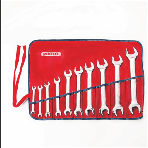 Proto J30000A 10 Pc. Metric Open End Wrench Set - Moutools