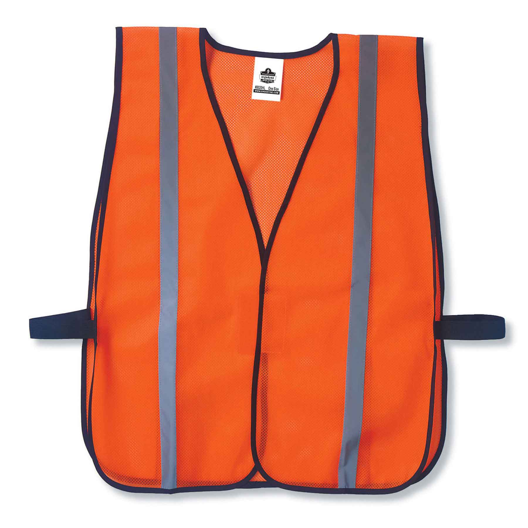 Ergodyne 20030 GloWear 8020HL Non-Certified Standard Vest, HV Orange - Moutools