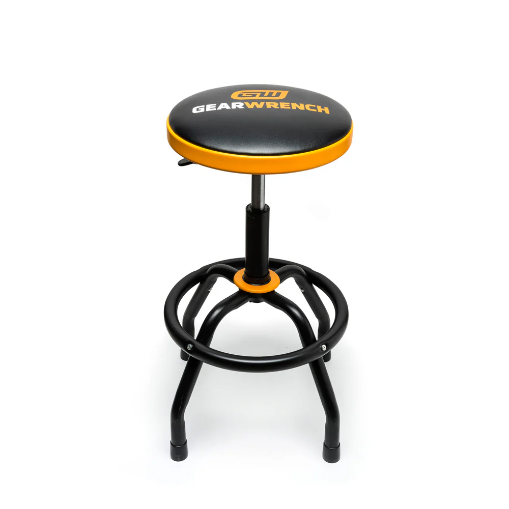 GearWrench 86992 Adjustable Height Swivel Shop Stool 26