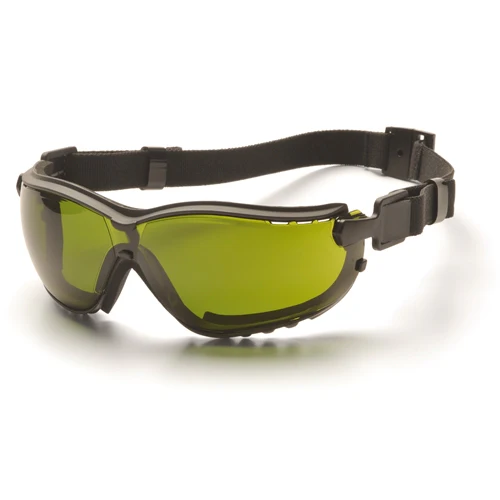 Pyramex GB1860SFT V2G Eyewear 3.0 IR Filter Lens with Black Strap/Temples - Moutools