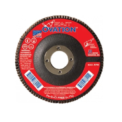 Sait 78036 Ovation 6 X 7/8 Z 40X Flap Disc - Moutools
